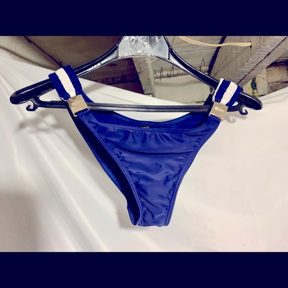 Nautical vibe Kardashian Kollection bikini bottoms - Picture 1 of 4